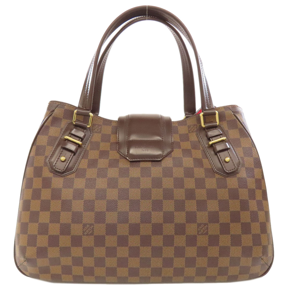 LOUIS VUITTON Tote Bag Damier canvas Brown Greet Women
