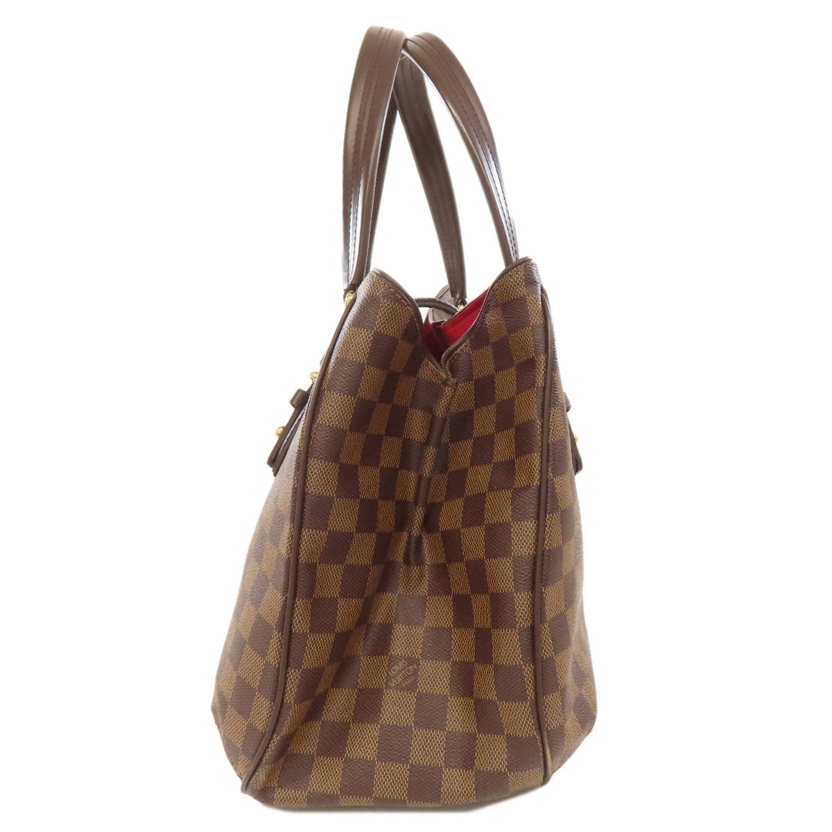 LOUIS VUITTON Tote Bag Damier canvas Brown Greet Women