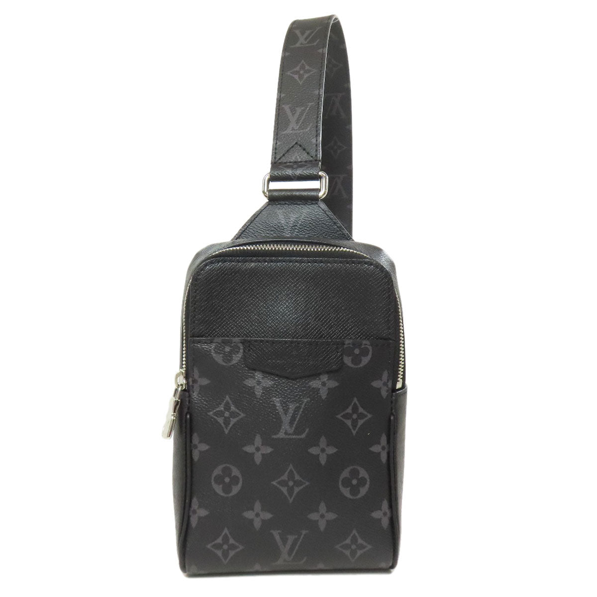 LOUIS VUITTON Sling bag Taigalama black outdoor sling bag Women