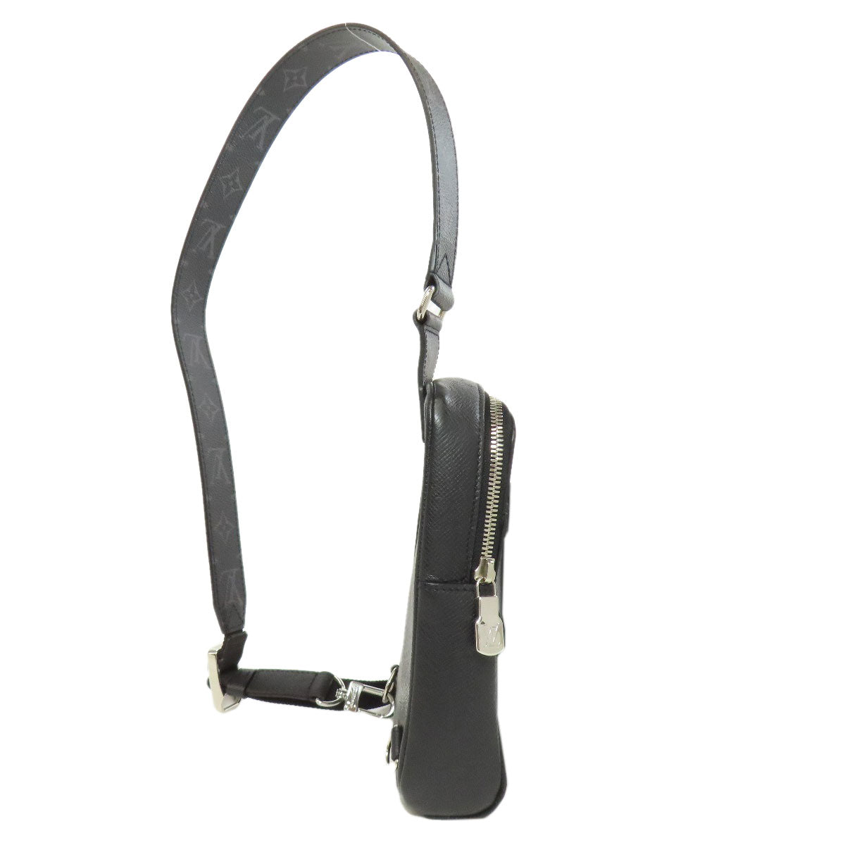 LOUIS VUITTON Sling bag Taigalama black outdoor sling bag Women