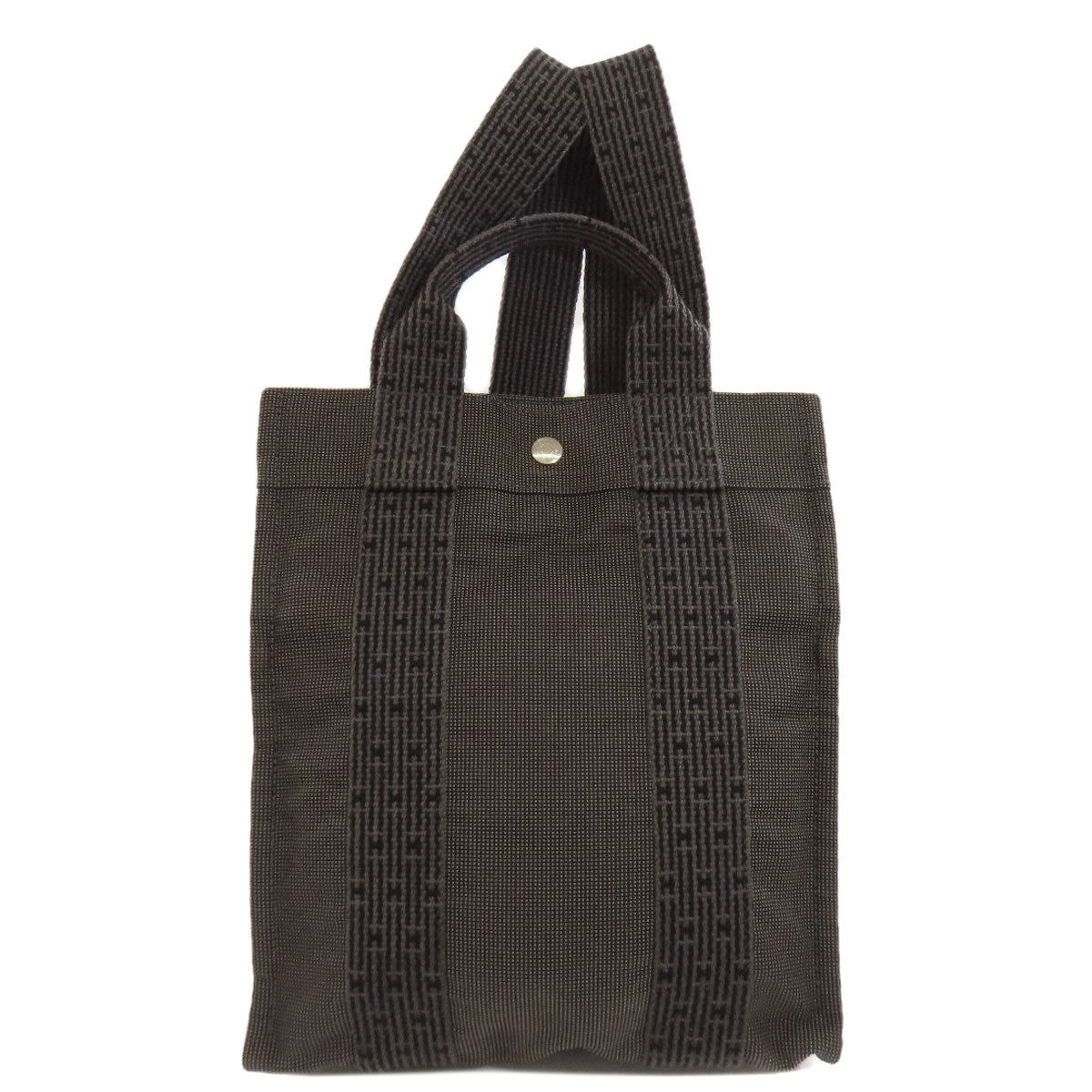 HERMES Backpack canvas gray Her Line add PM