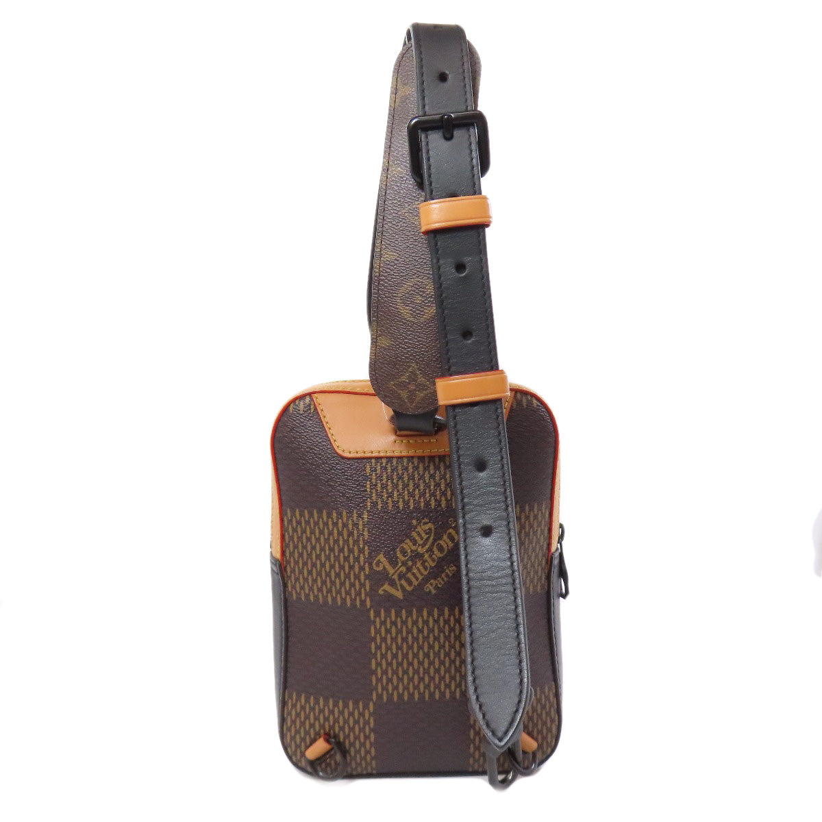 LOUIS VUITTON Sling bag Monogram canvas, Damier Giant Brown Amazone Sling Bag Women