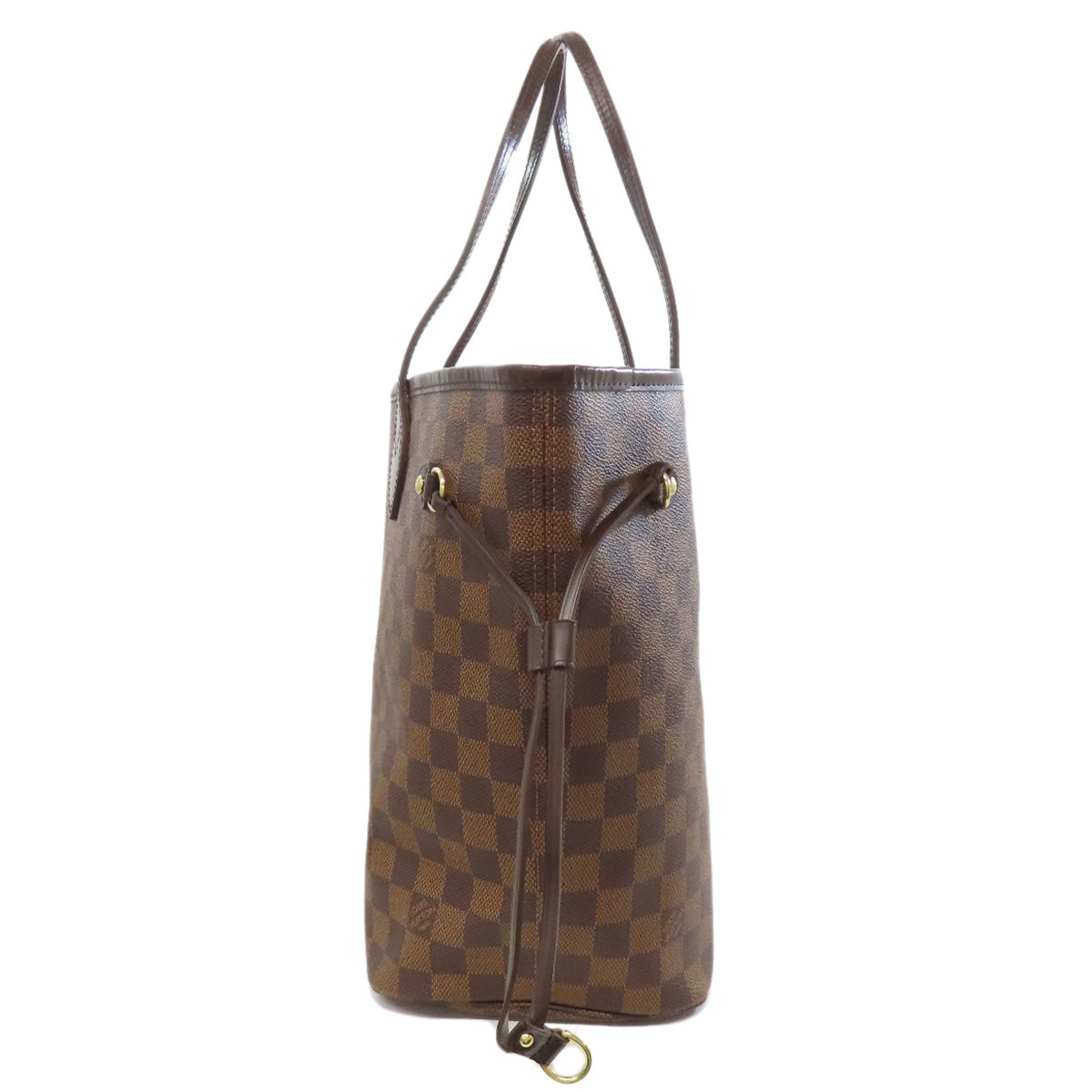 LOUIS VUITTON Tote Bag Damier canvas Brown Neverfull MM Old