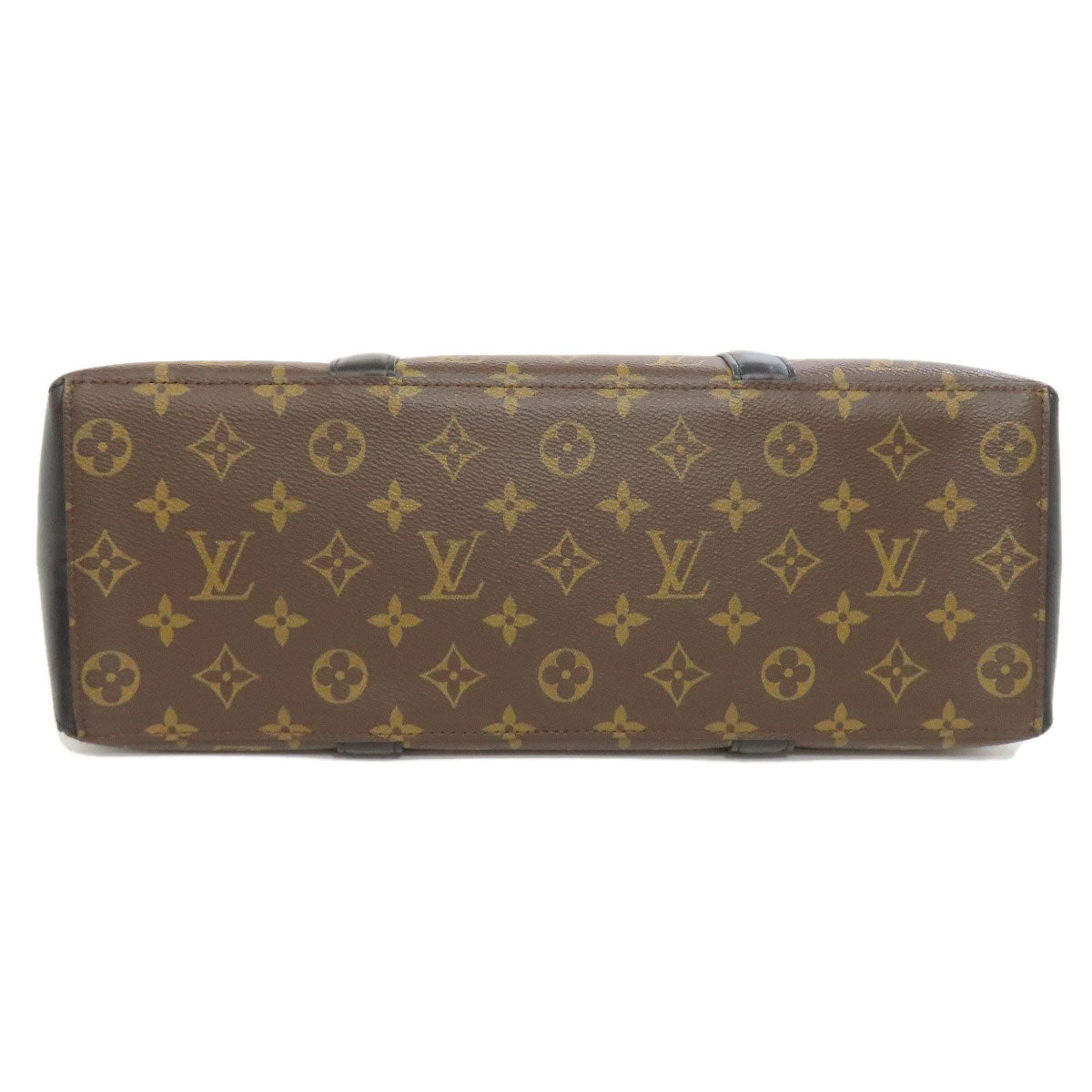 LOUIS VUITTON Tote Bag Monogram macacer Brown Weekend PM Women