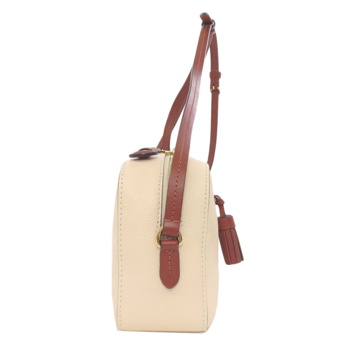 LOUIS VUITTON Shoulder Bag Ann Platt beige Saintonge USA Women