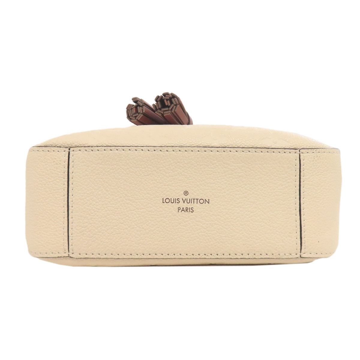 LOUIS VUITTON Shoulder Bag Ann Platt beige Saintonge USA Women