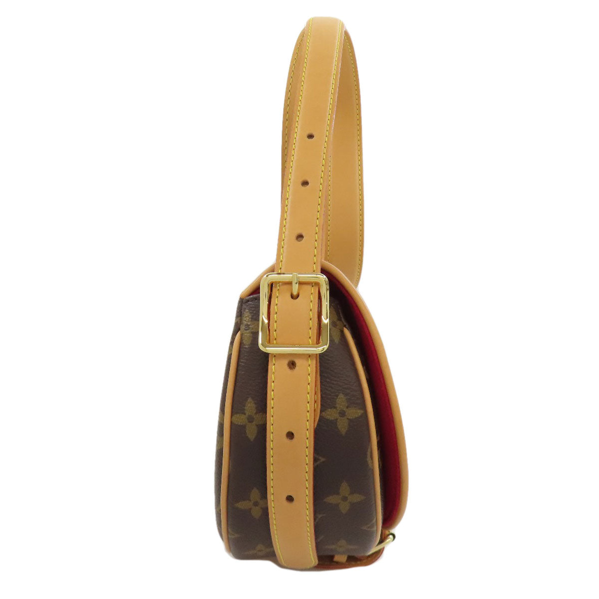 LOUIS VUITTON Shoulder Bag Monogram canvas Brown Tamburan Women