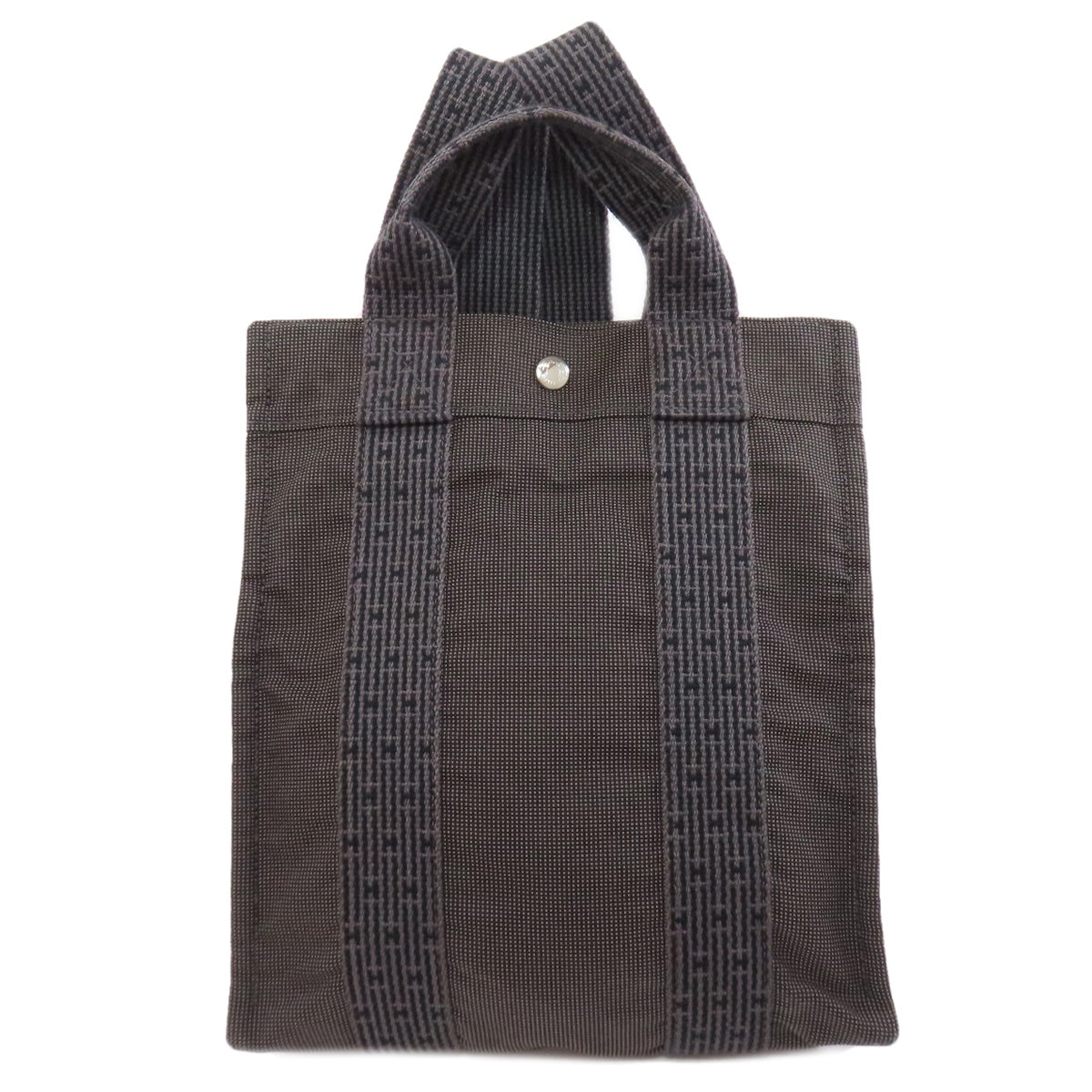 HERMES Backpack canvas gray Her Line add PM
