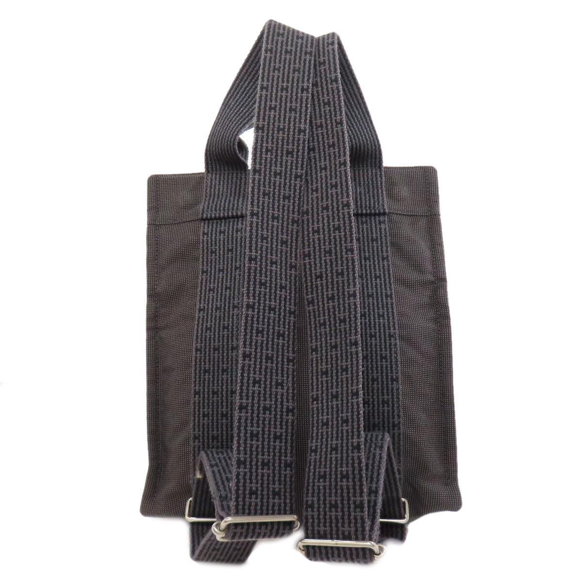 HERMES Backpack canvas gray Her Line add PM
