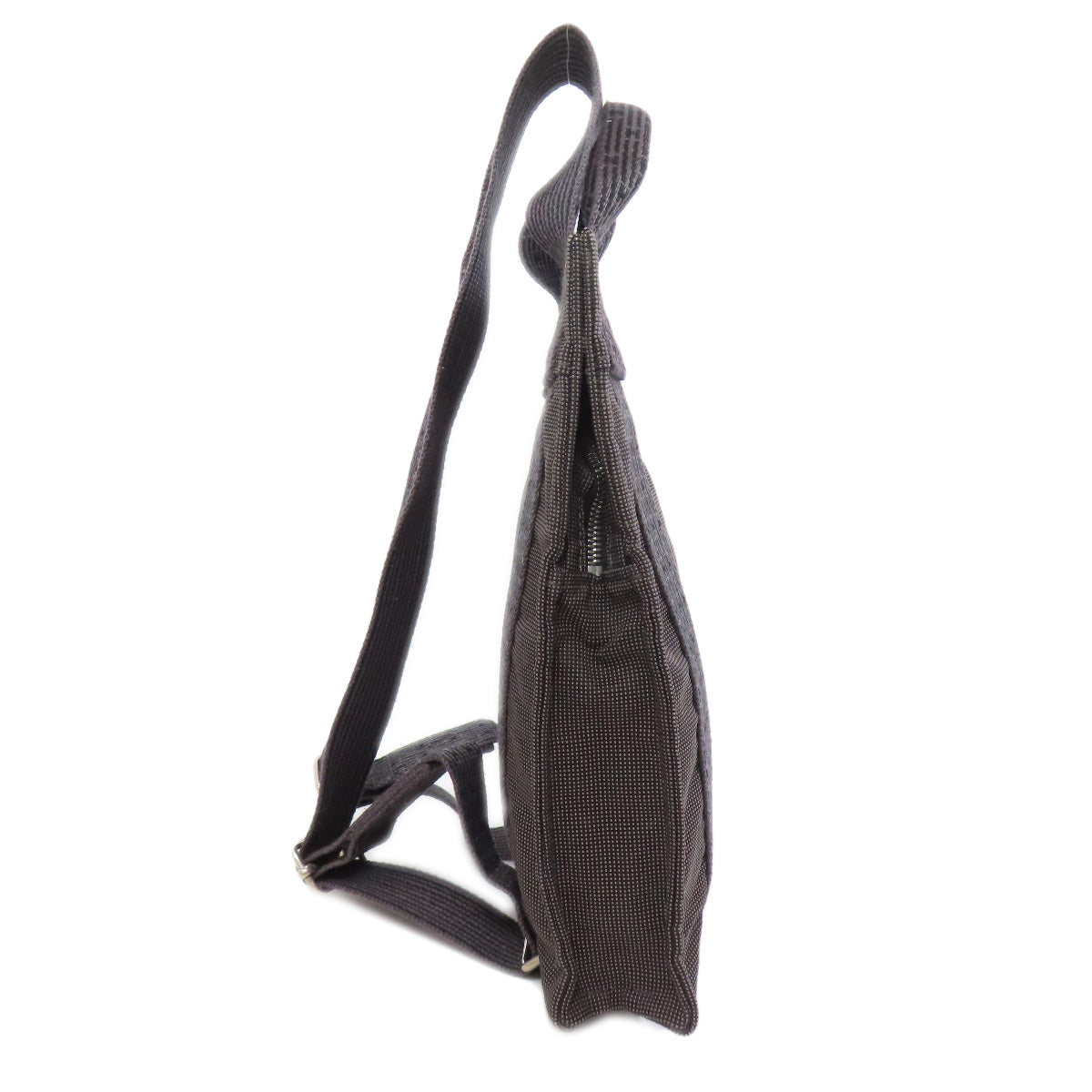 HERMES Backpack canvas gray Her Line add PM