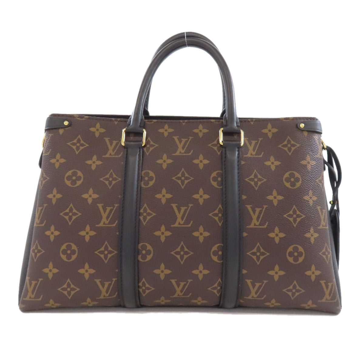 LOUIS VUITTON Handbag Monogram canvas Brown Sufro NV MM