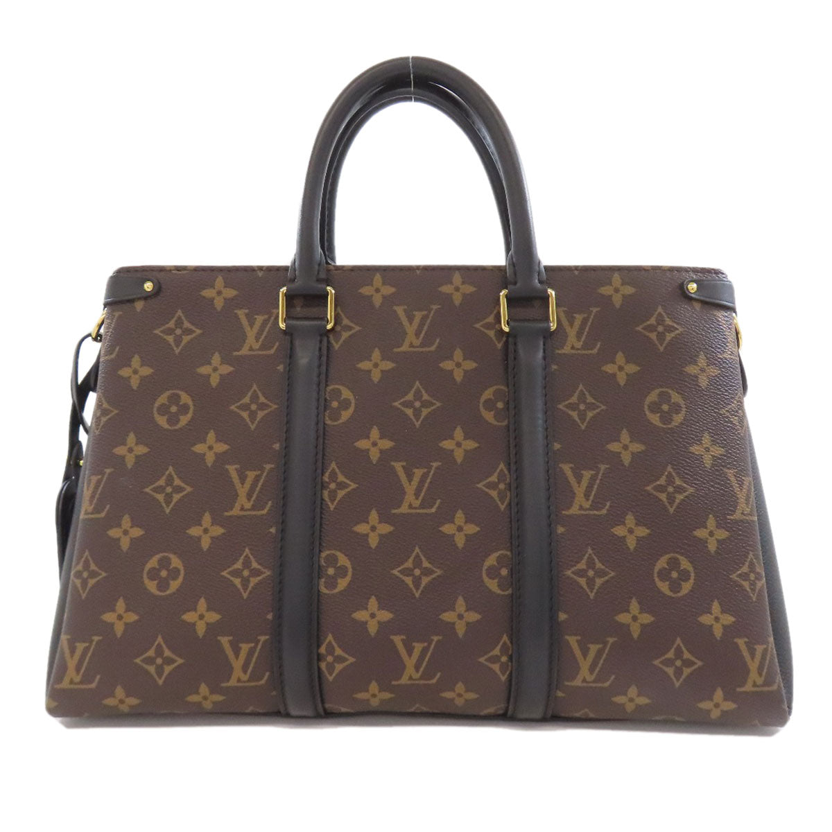 LOUIS VUITTON Handbag Monogram canvas Brown Sufro NV MM