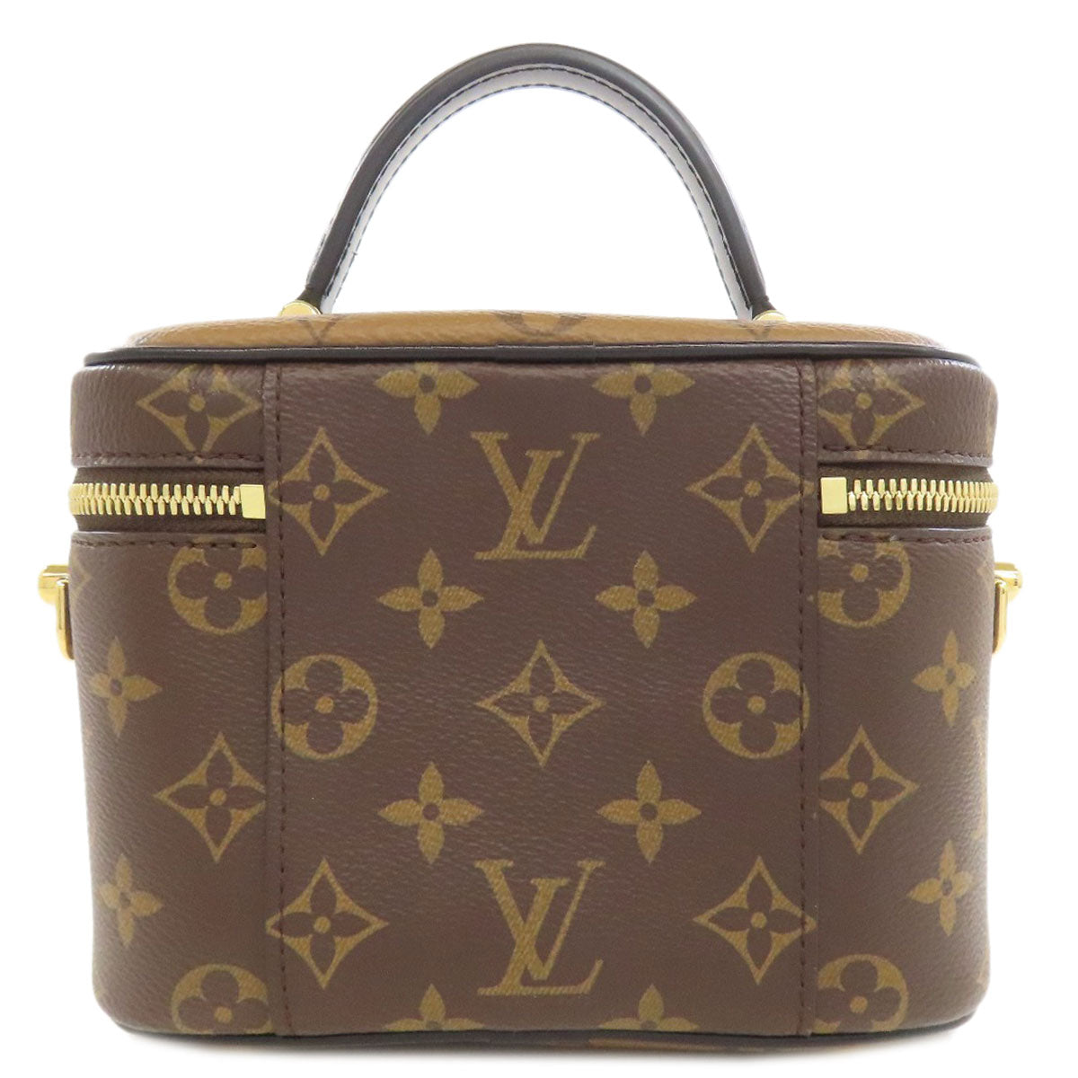 LOUIS VUITTON Handbag Monogram canvas Brown Vanity NV PM