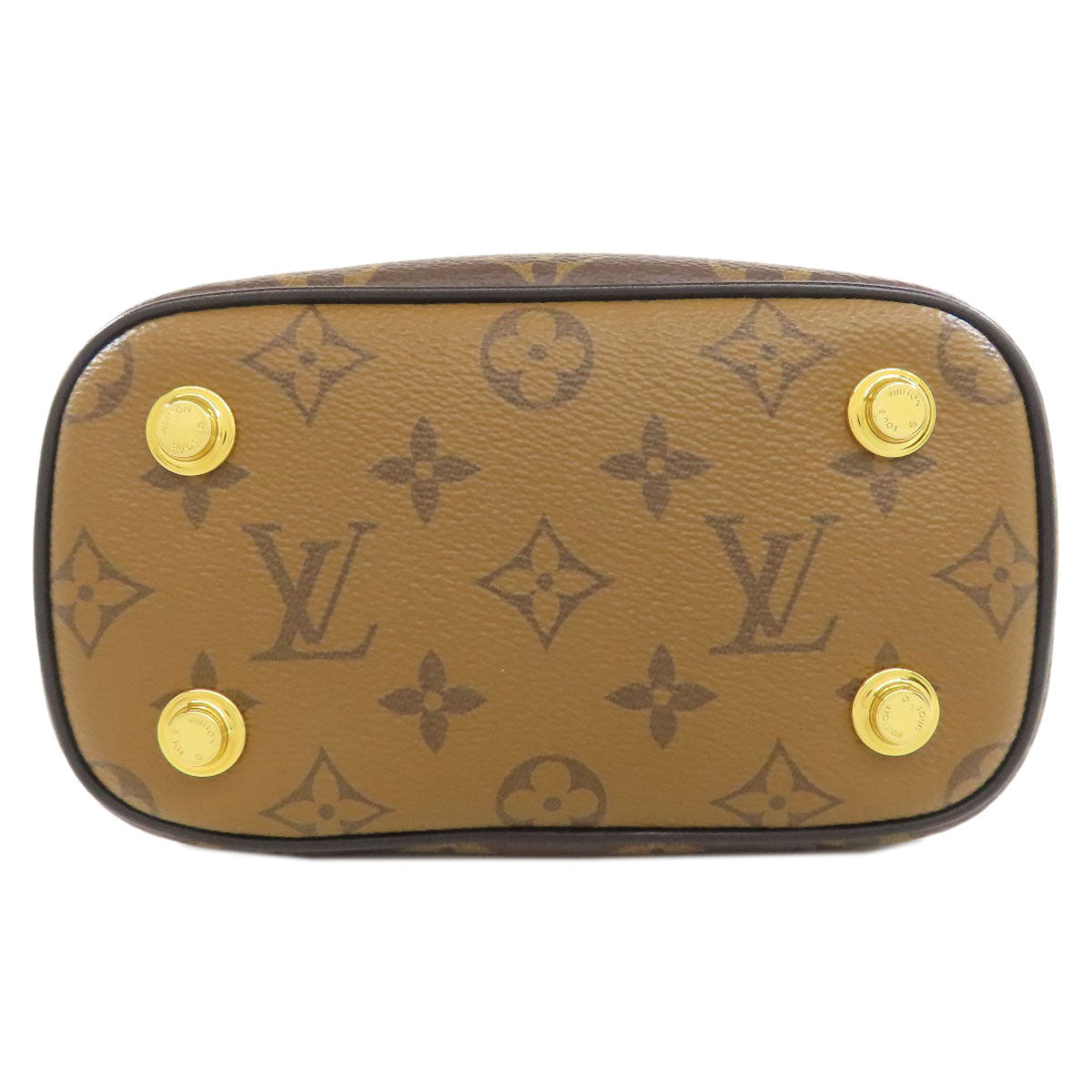 LOUIS VUITTON Handbag Monogram canvas Brown Vanity NV PM