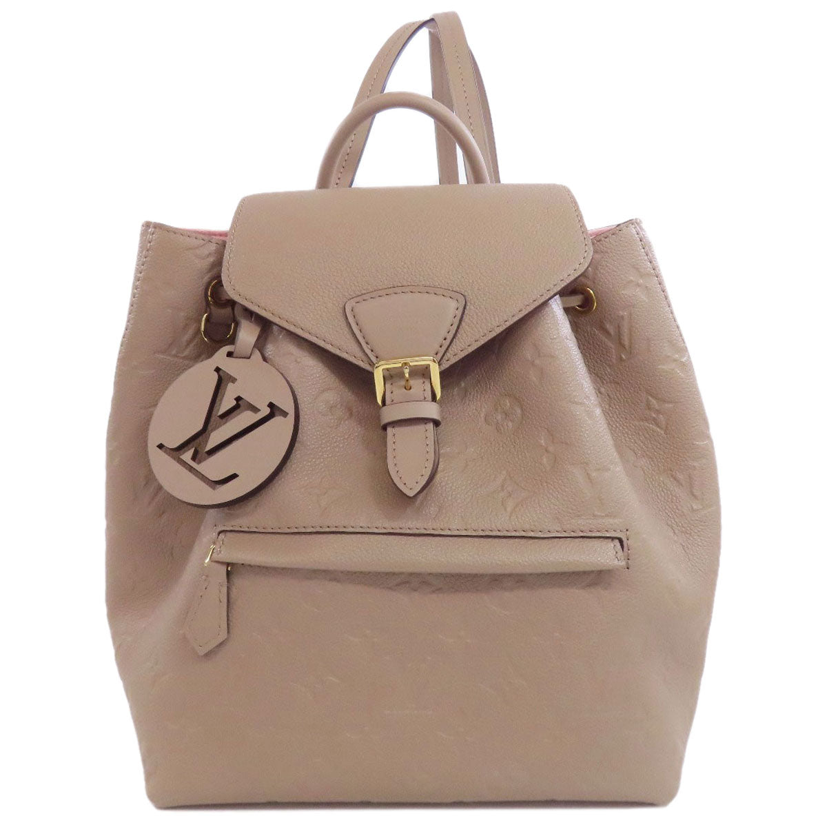 LOUIS VUITTON Backpack Ann Platt beige MontsourisPM
