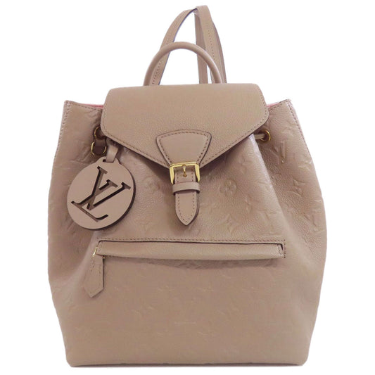 LOUIS VUITTON Backpack Ann Platt beige MontsourisPM