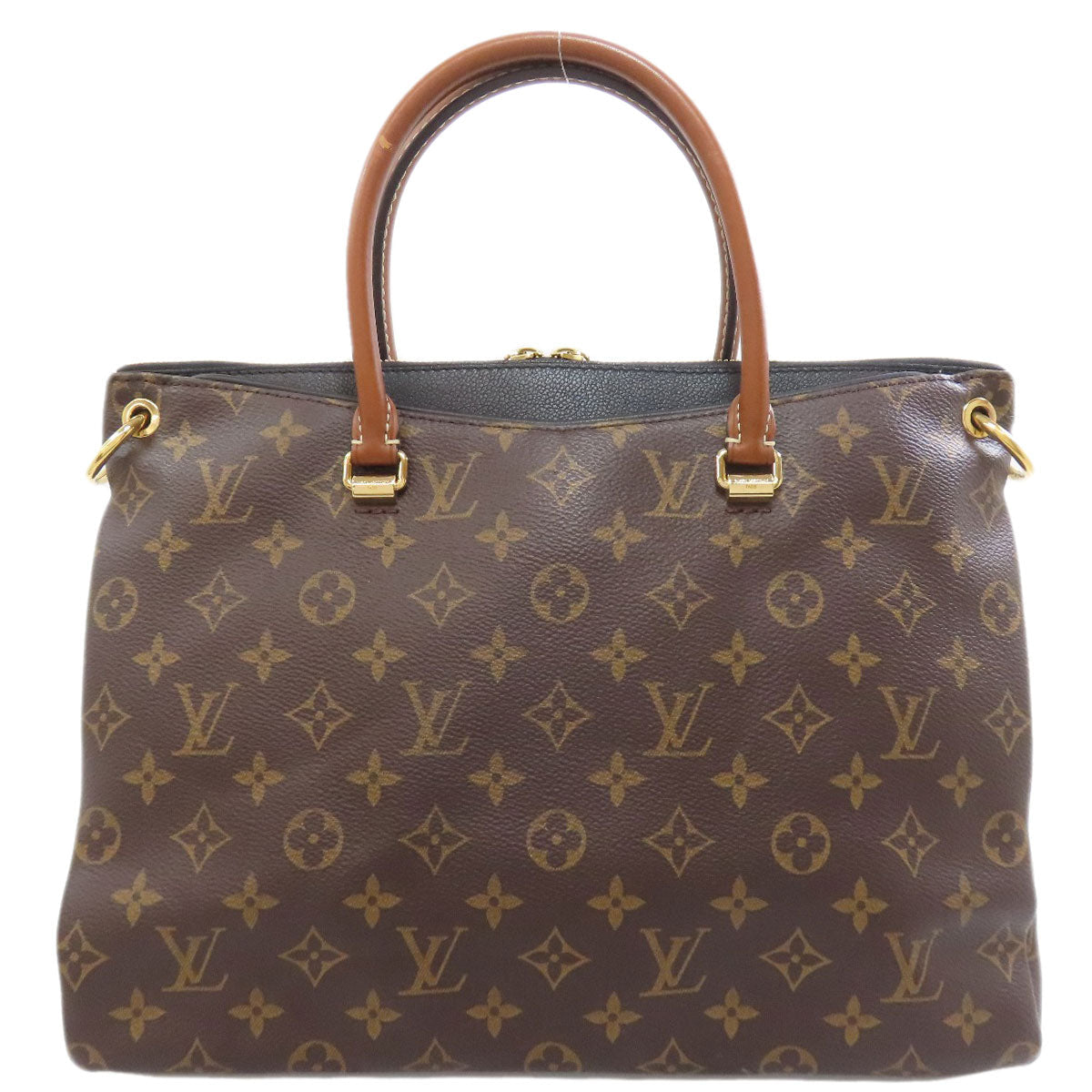 LOUIS VUITTON Handbag Monogram canvas Brown Pallas
