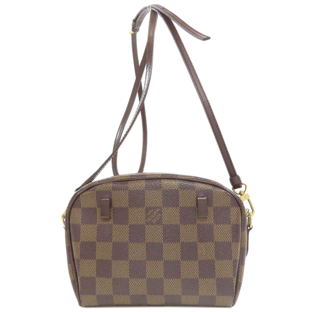 LOUIS VUITTON Shoulder Bag Damier canvas Brown Pochette Ipanema