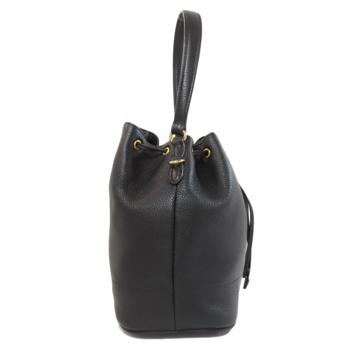 PRADA Shoulder Bag 1BE018 leather black Vitterodino