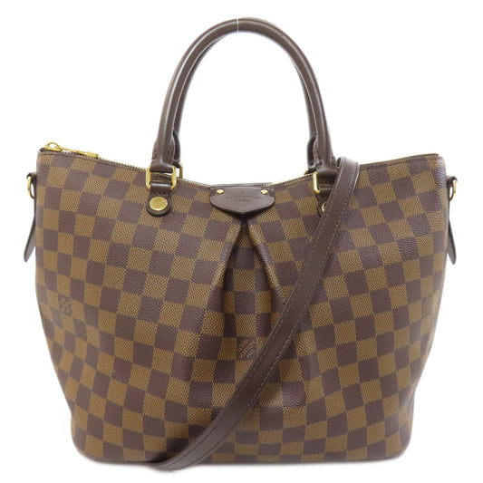 LOUIS VUITTON Tote Bag Damier canvas Brown Siena MM