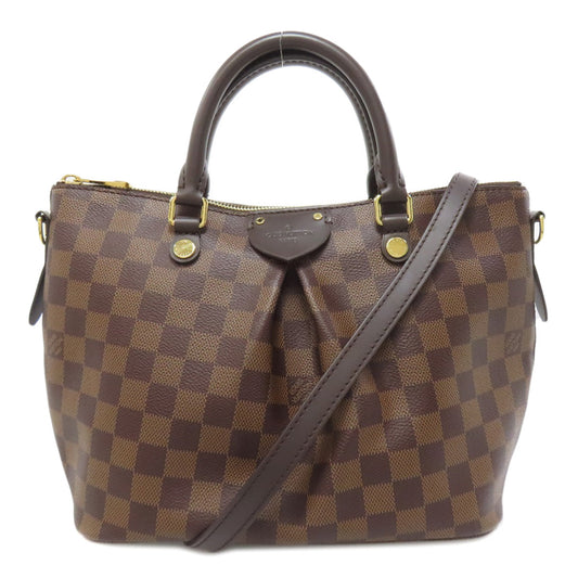 LOUIS VUITTON Tote Bag Damier canvas Brown Sienna PM