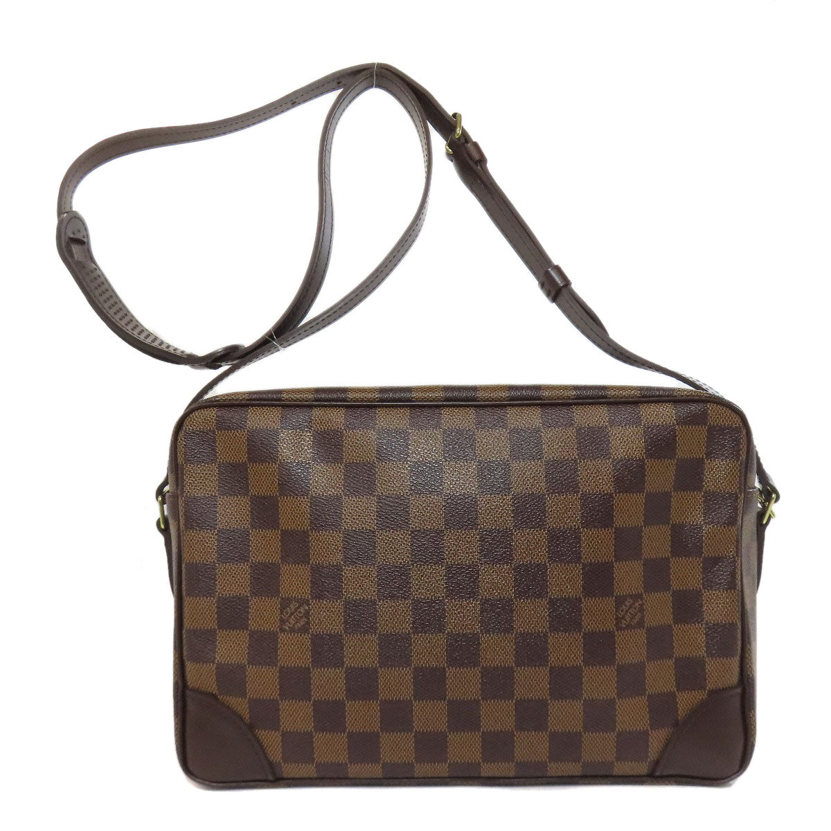 LOUIS VUITTON Shoulder Bag Damier canvas Brown Trocadero SP Order