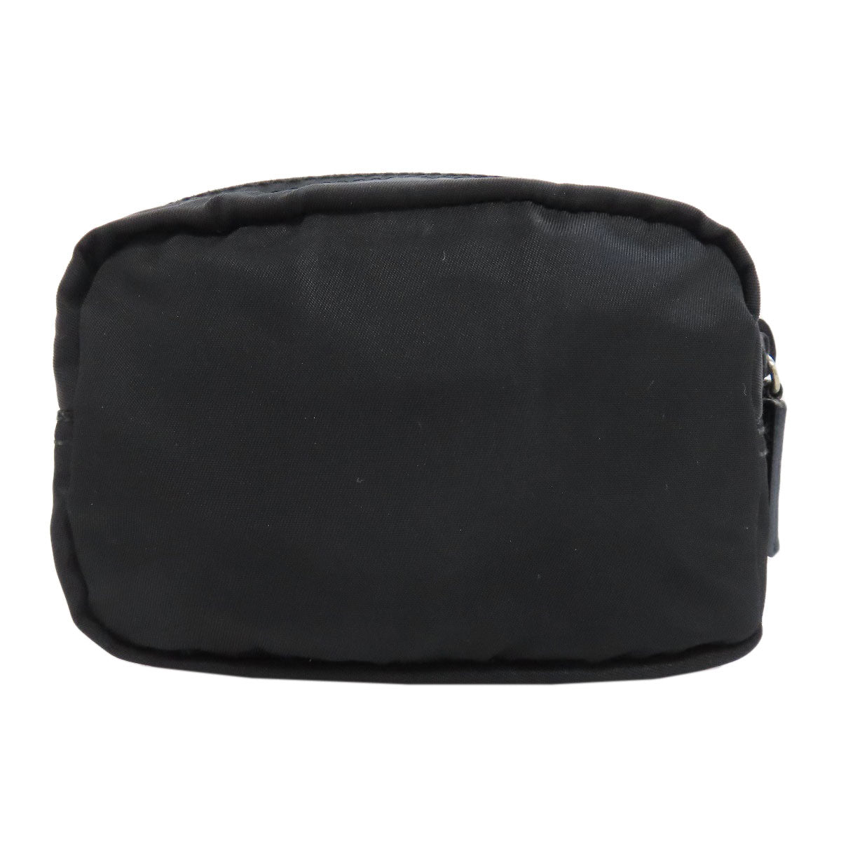 PRADA Accessory pouch Nylon black logoMetal Women