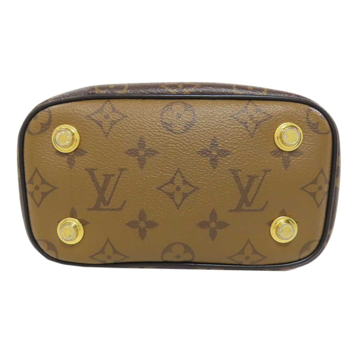 LOUIS VUITTON Handbag Monogram reverse Brown Vanity NVPM Women