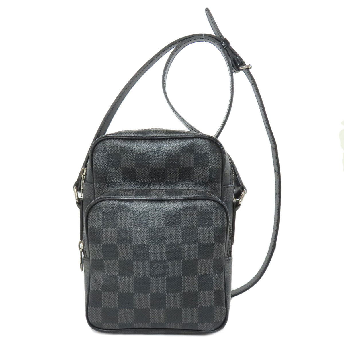 LOUIS VUITTON Shoulder Bag Damier canvas gray Graphite Rem