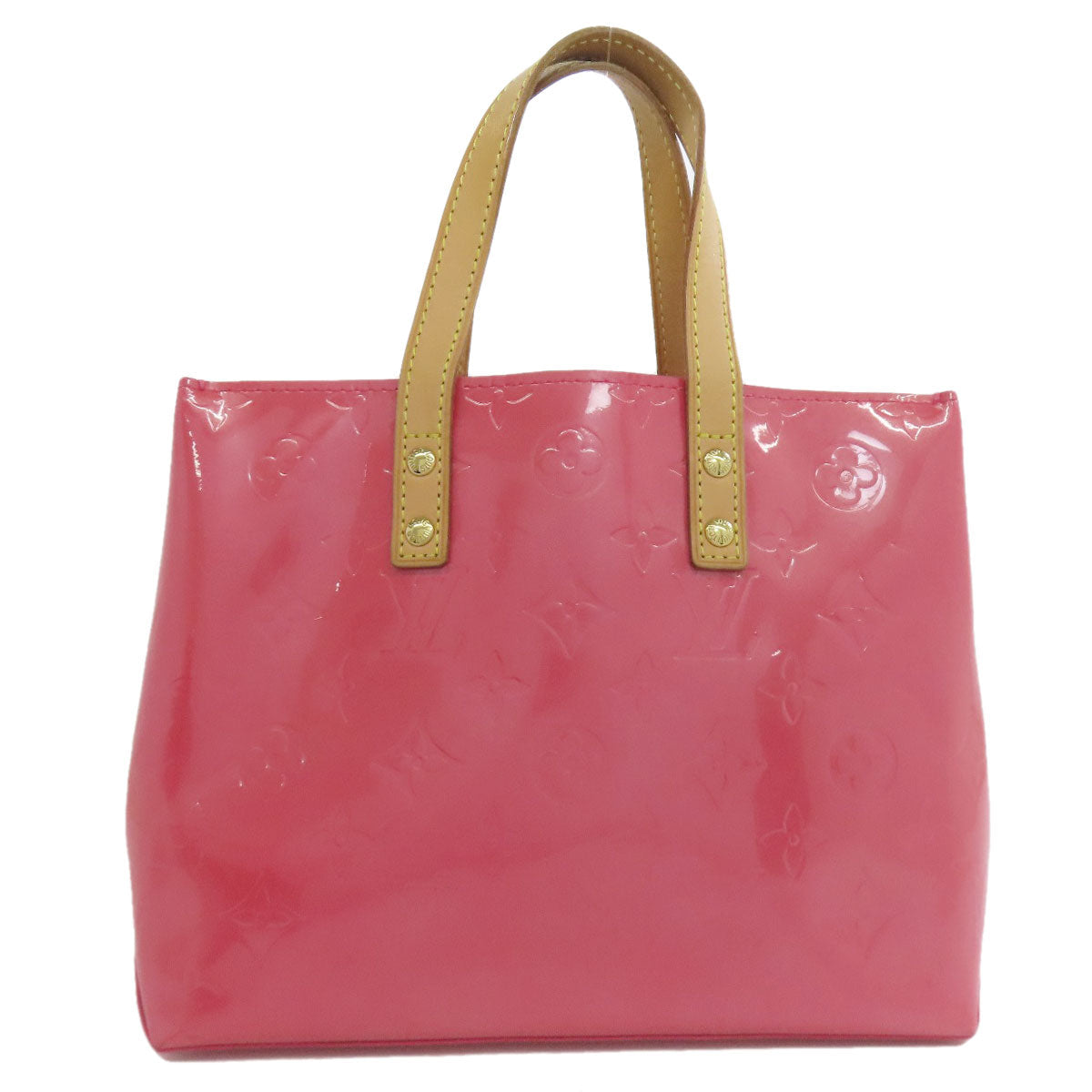  LOUIS VUITTON Handbag Vernis pink Lead PM
