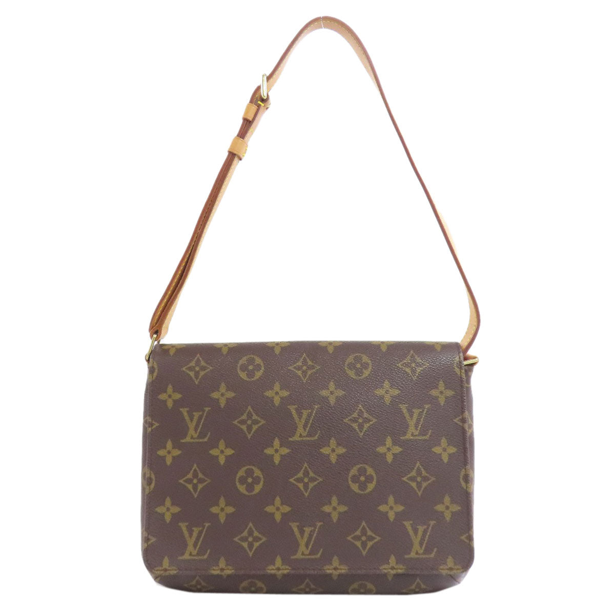 LOUIS VUITTON Shoulder Bag Monogram canvas Brown Musette Tango S Women