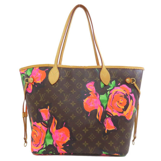 LOUIS VUITTON Tote Bag Monogram canvas Brown Neverfull MM Old Women