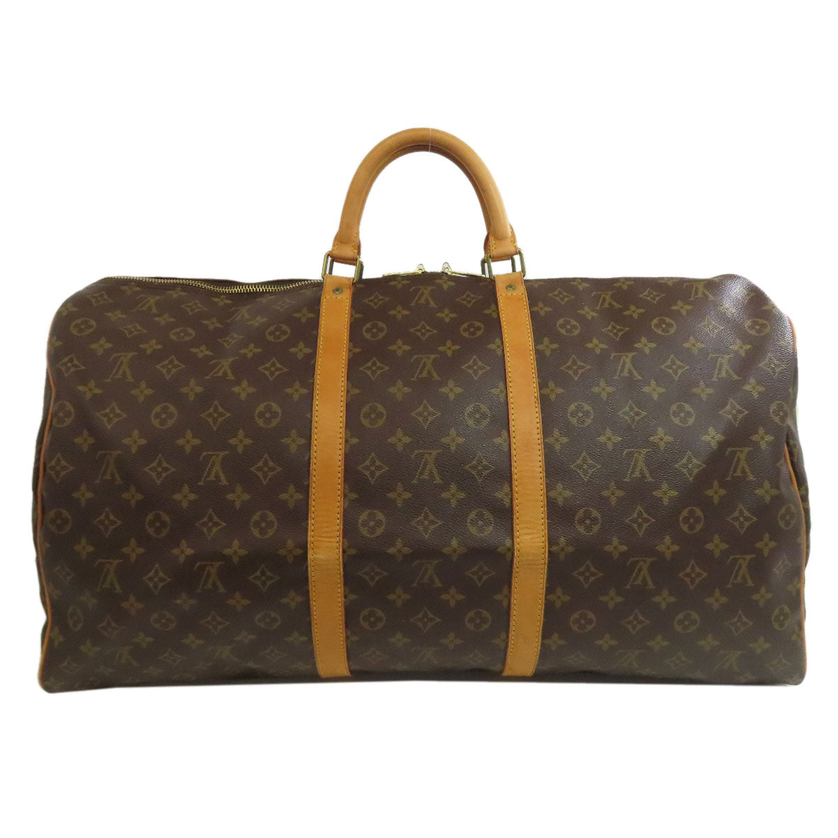  LOUIS VUITTON Boston Duffel bag Monogram canvas Brown Keepall 60