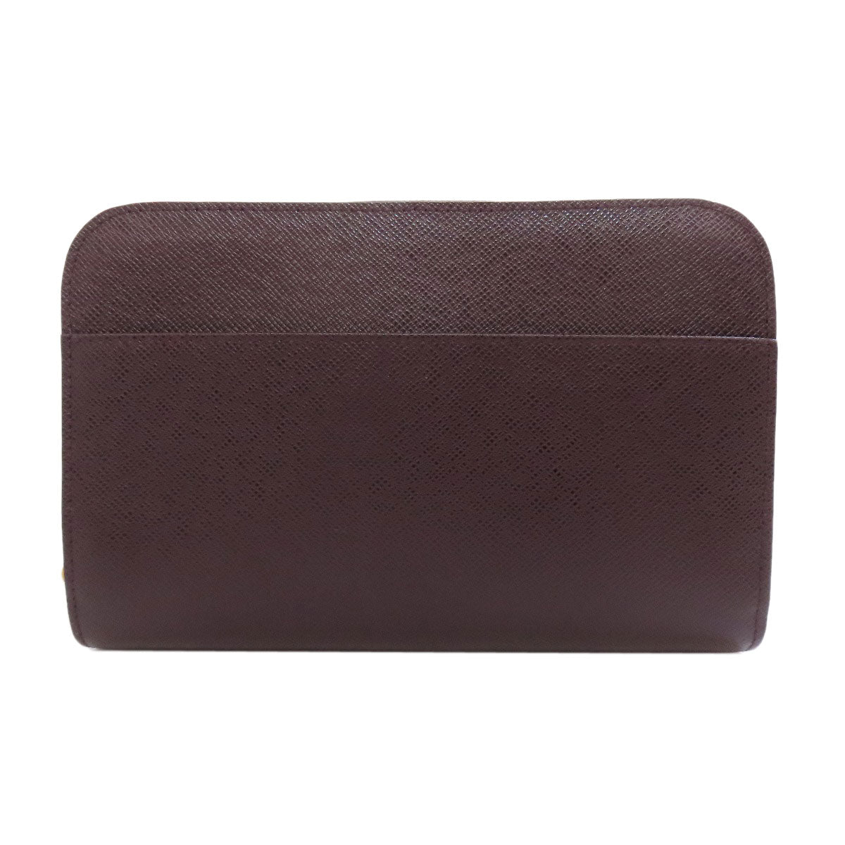LOUIS VUITTON business bag Taiga Leather purple Baikal mens