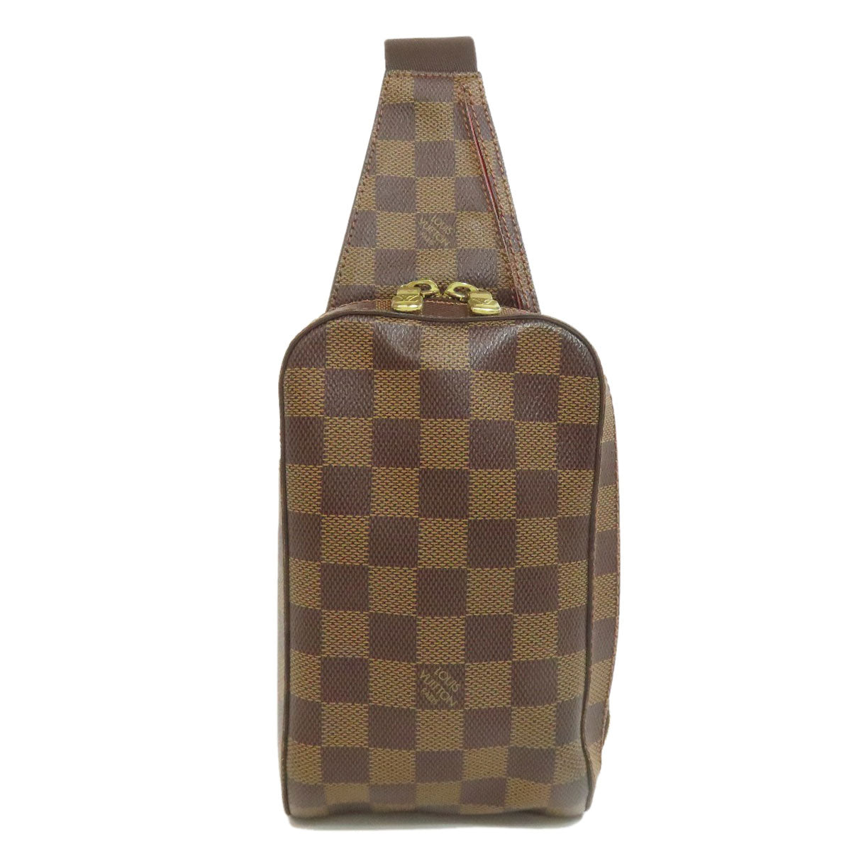 LOUIS VUITTON Sling bag Damier canvas Brown Geronimos