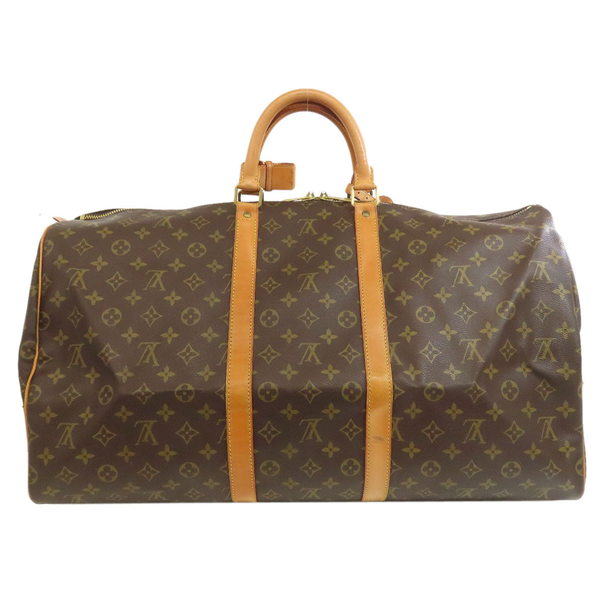  LOUIS VUITTON Boston Duffel bag Monogram canvas Brown Keepall 55