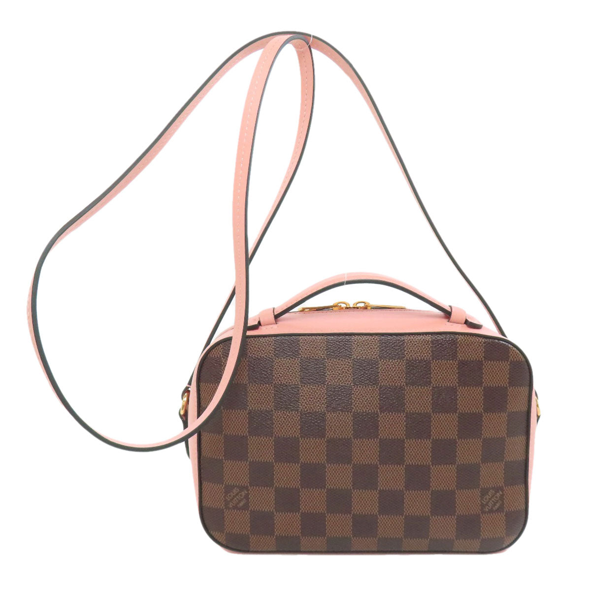 LOUIS VUITTON Shoulder Bag Damier canvas Brown Santa Monica Women