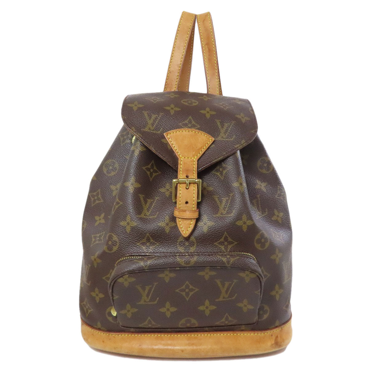 LOUIS VUITTON Backpack Monogram canvas Brown MontsourisMM Women