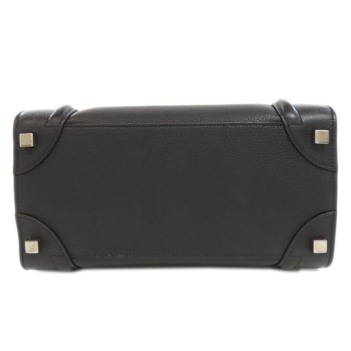 CELINE Tote Bag Calfskin black Luggage micro Women