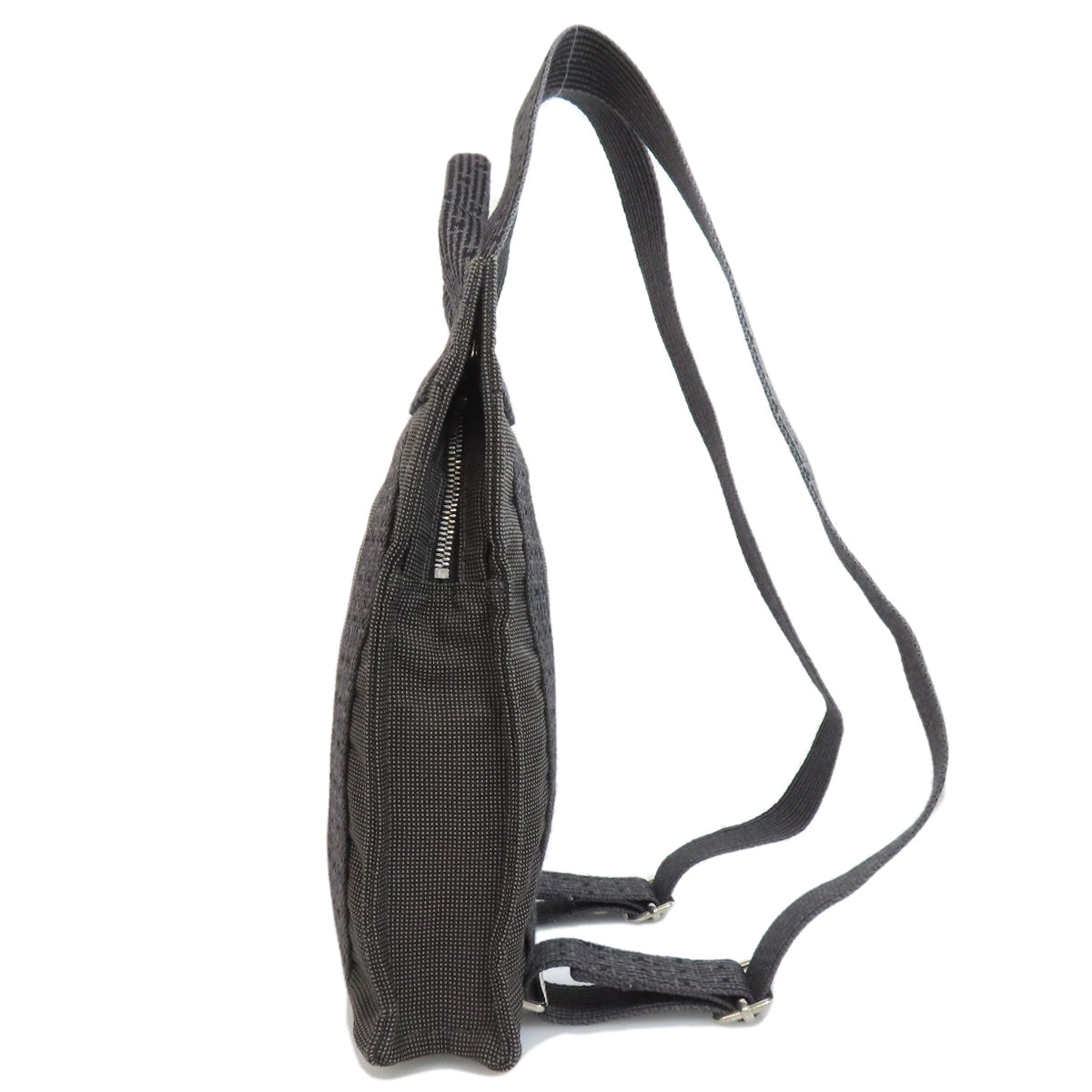 HERMES Backpack canvas gray Her Line Ad
