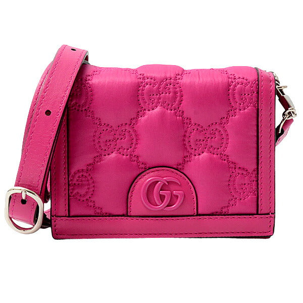 Gucci GG Matelass Leather Nylon 2way Bag