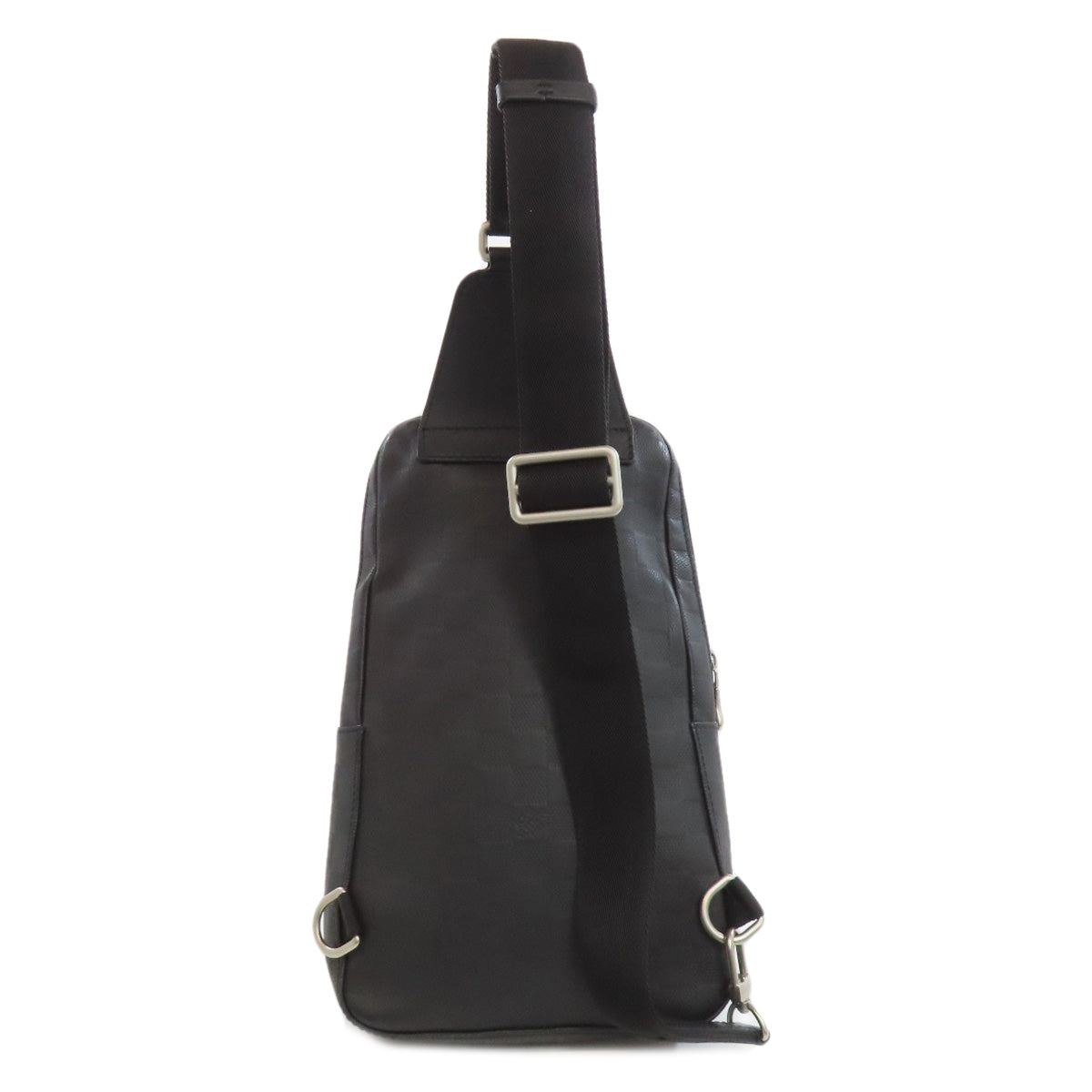 LOUIS VUITTON Sling bag Damier Anfini black Avenue Sling