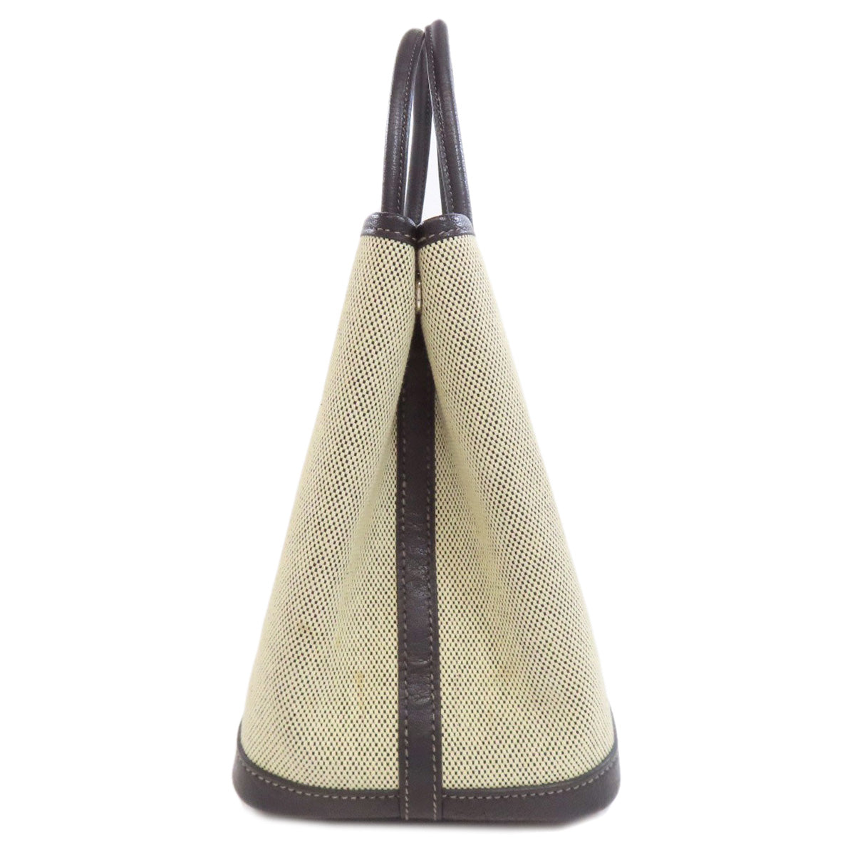 HERMES Handbag Tower ash gray Garden party TPM