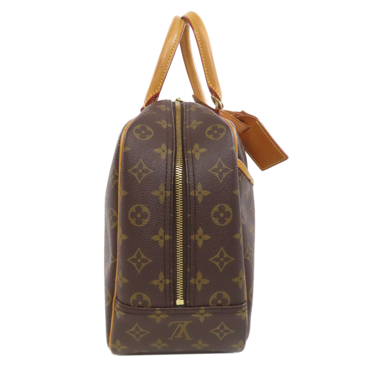 LOUIS VUITTON Boston Duffel bag Monogram canvas Brown Deauville
