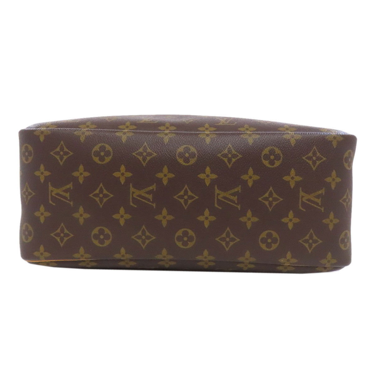 LOUIS VUITTON Boston Duffel bag Monogram canvas Brown Deauville