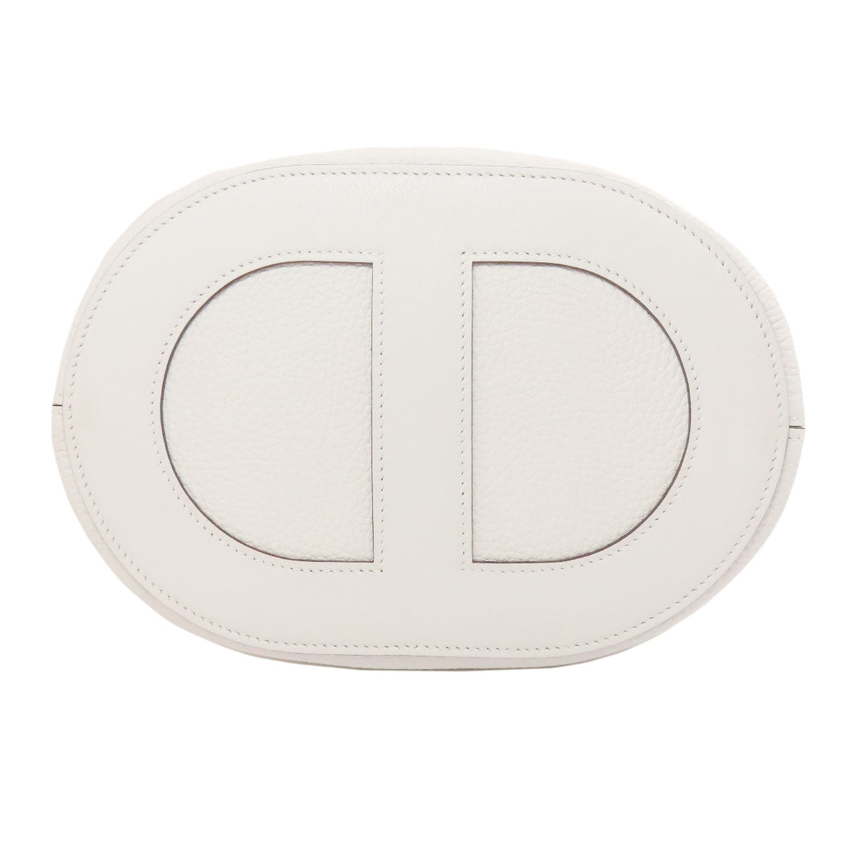 HERMES Handbag Taurillon Clemence white In the Loop 23 Gold Metal