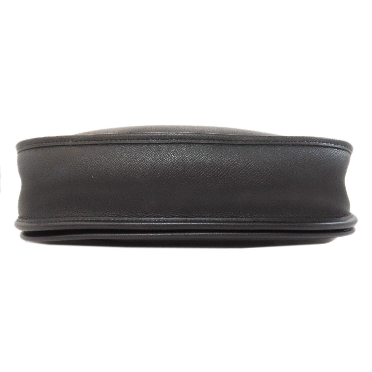 HERMES Shoulder Bag Epsom black Evelyn 3 PM SilverMetal