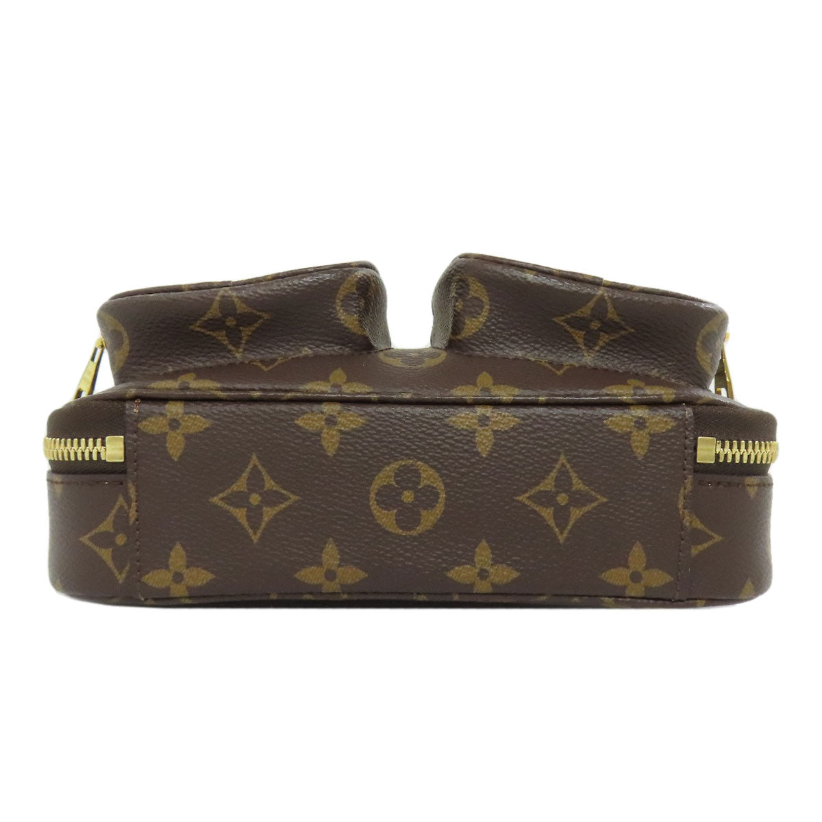  LOUIS VUITTON Shoulder Bag Monogram canvas Brown Utility crossbody
