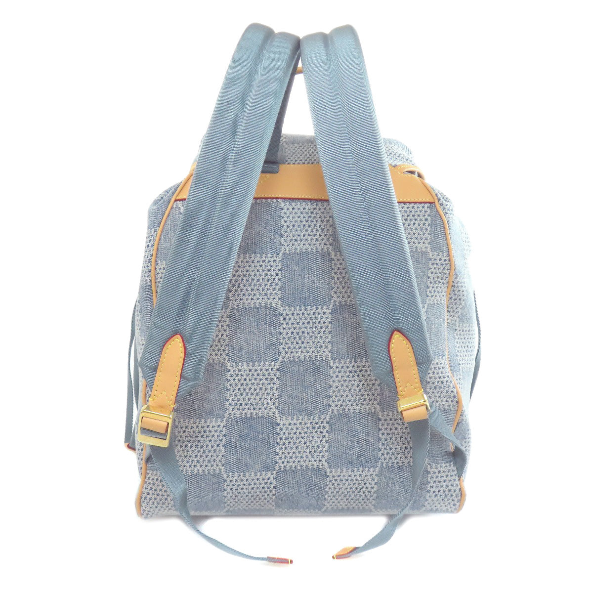 LOUIS VUITTON Backpack denim blue Montsouris