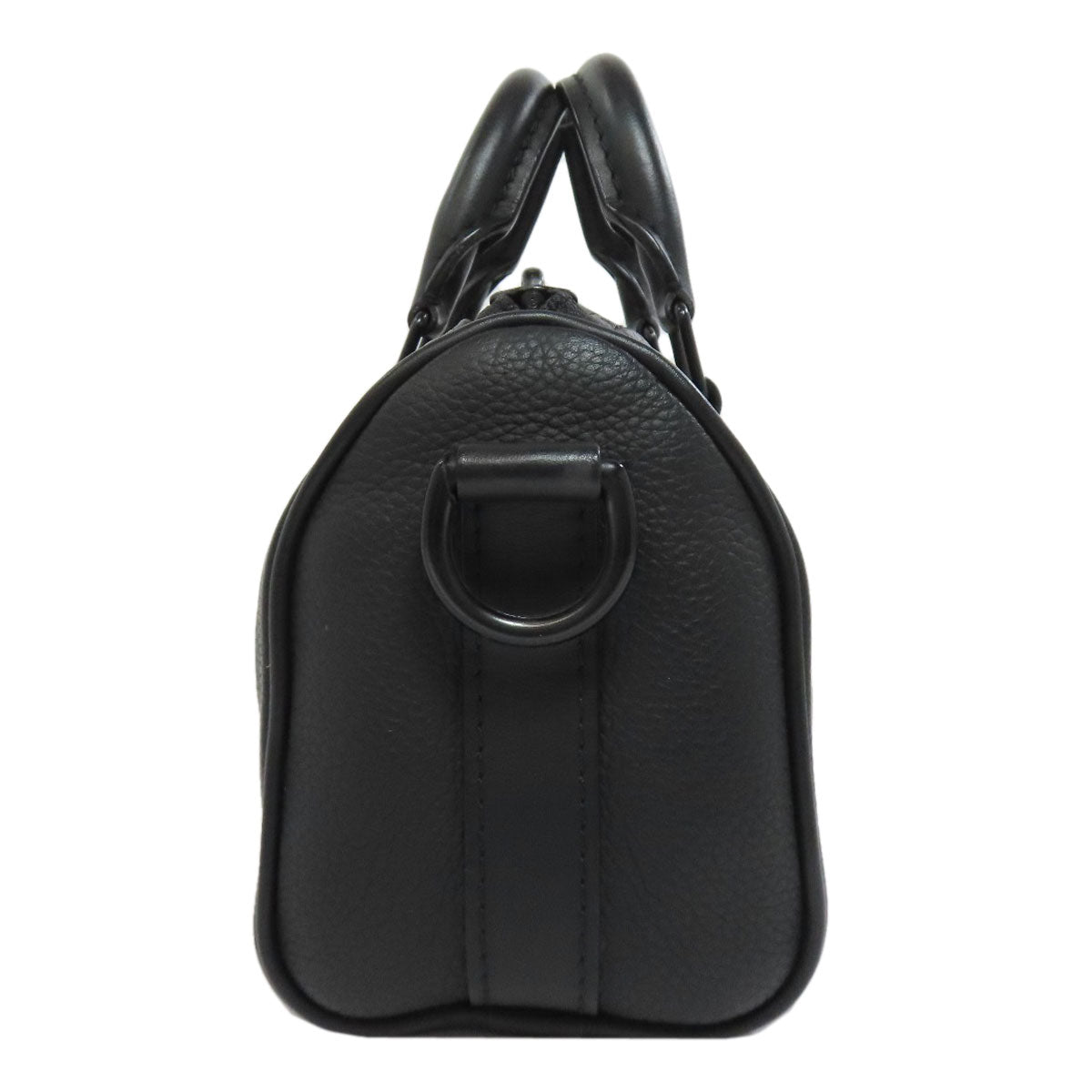 LOUIS VUITTON Shoulder Bag Taurillon Clemence black Keepall XS Aerogram